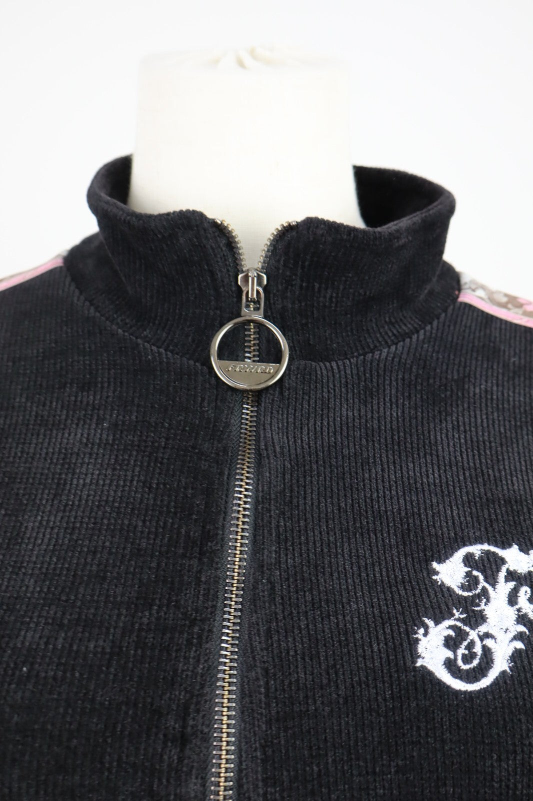FRWRD FELPA CON ZIP DONNA Tg S WOMAN CASUAL VINTAGE SPORT SWEATSHIRT