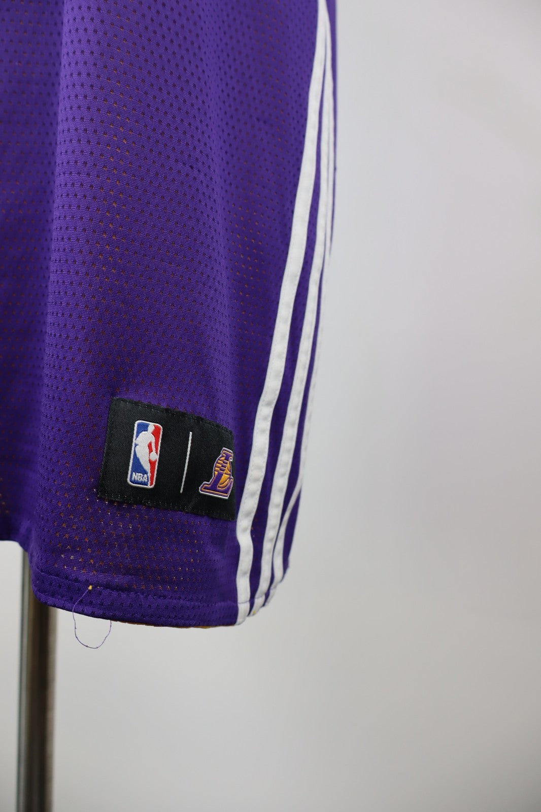 ADIDAS NBA L.A. LAKERS MAGLIA CANOTTA BASKET NBA UOMO M MAN JERSEY DOUBLE FACE