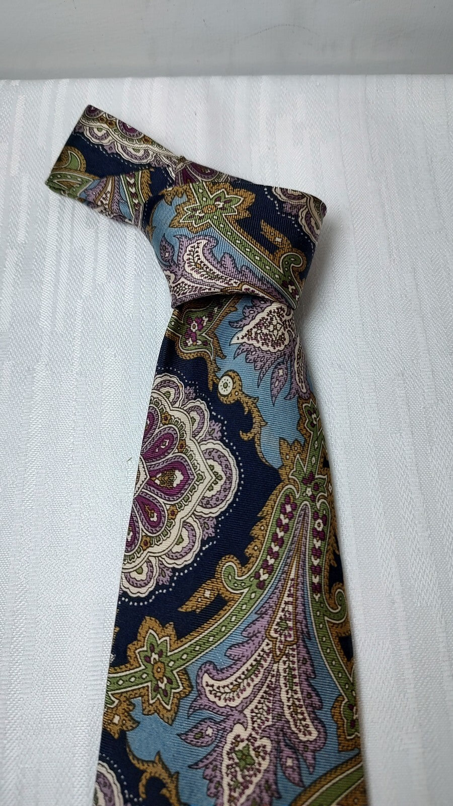 CHARLES JOURDAN 100%  SILK TIE SETA CRAVATTA NECKTIE MADE IN ITALY
