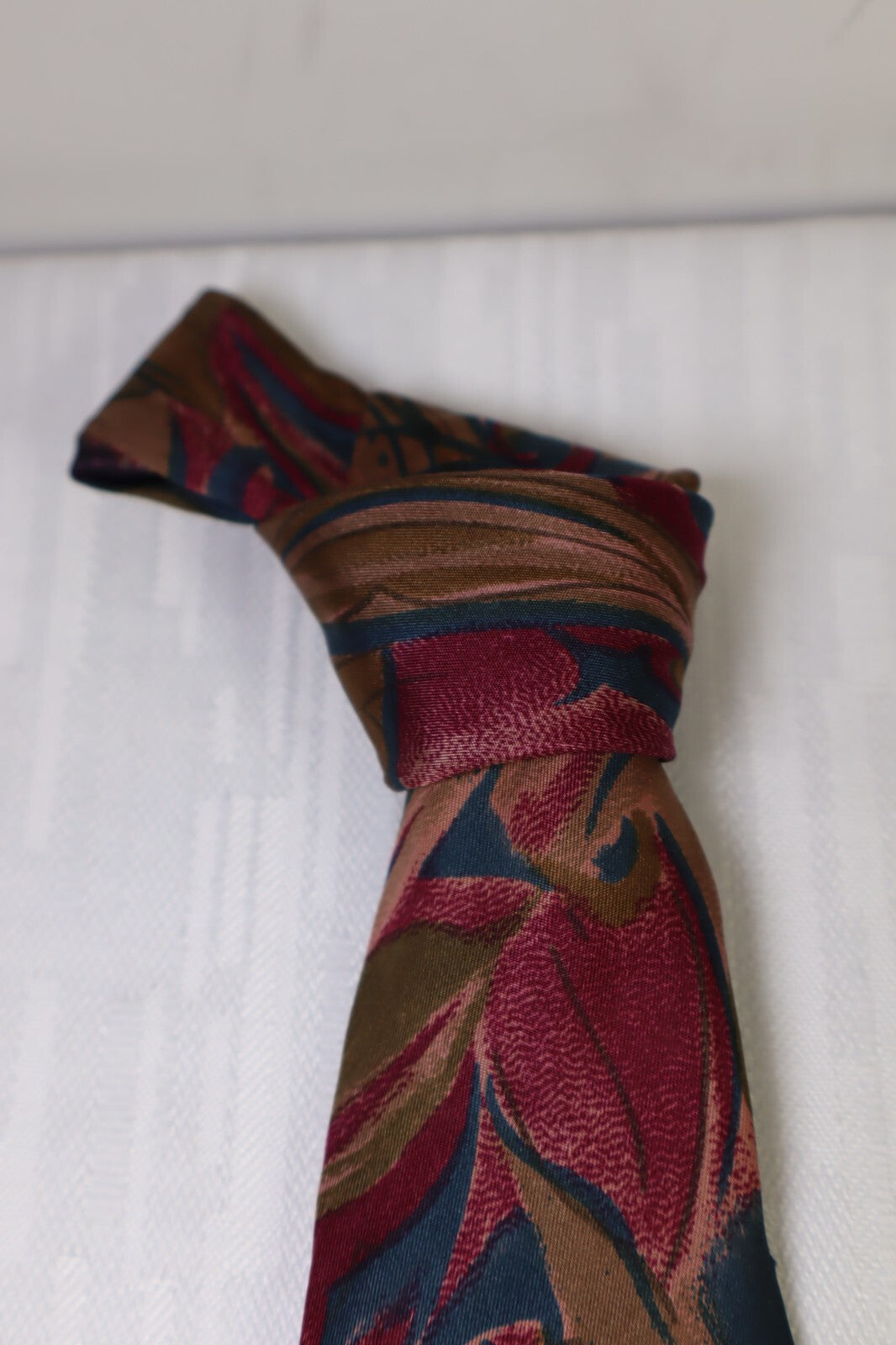 MOSCHINO 100% SILK TIE SETA CRAVATTA NECKTIE MADE ITALY UOMO