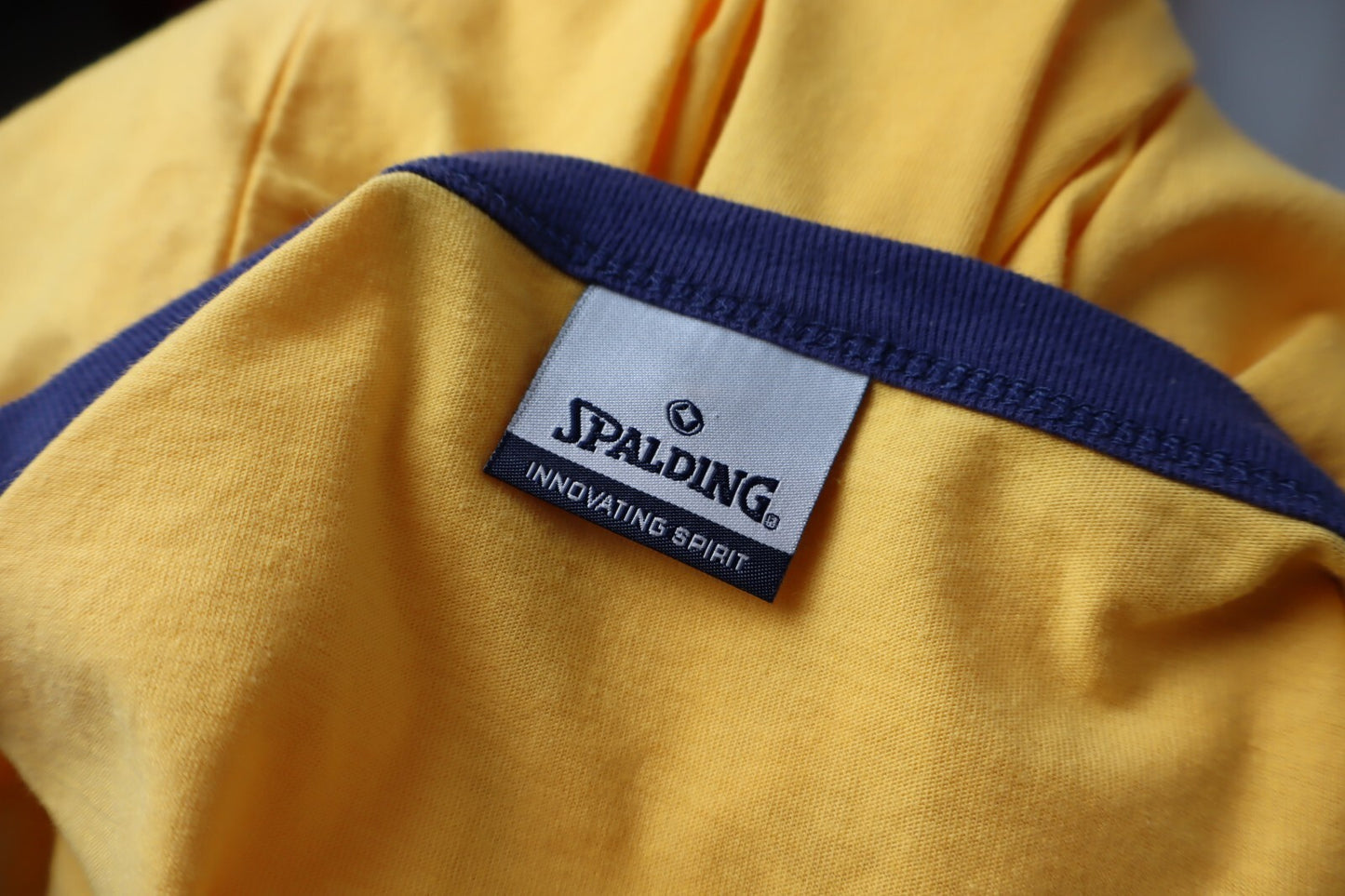 SPALDING ATLANTA MAGLIA UOMO TG XL MAN T-SHIRT CASUAL VINTAGE COTONE COTTON