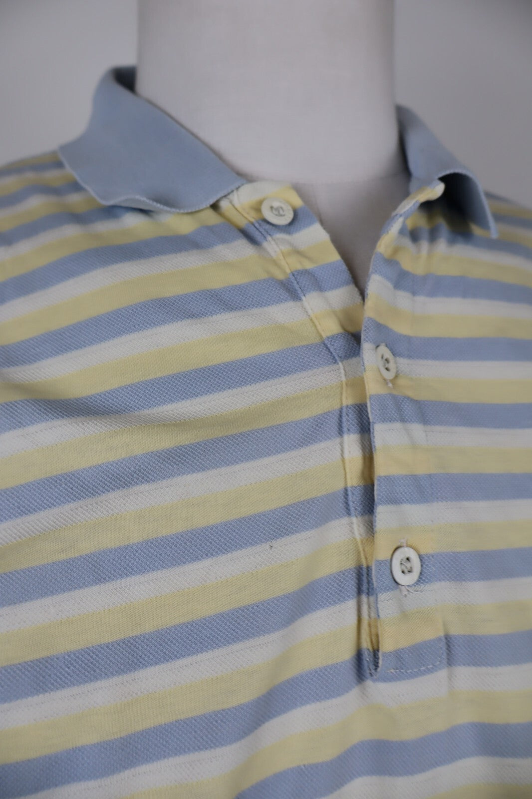 ELLESSE POLO MAGLIA UOMO TG L  MAN T-SHIRT CASUAL VINTAGE COTONE