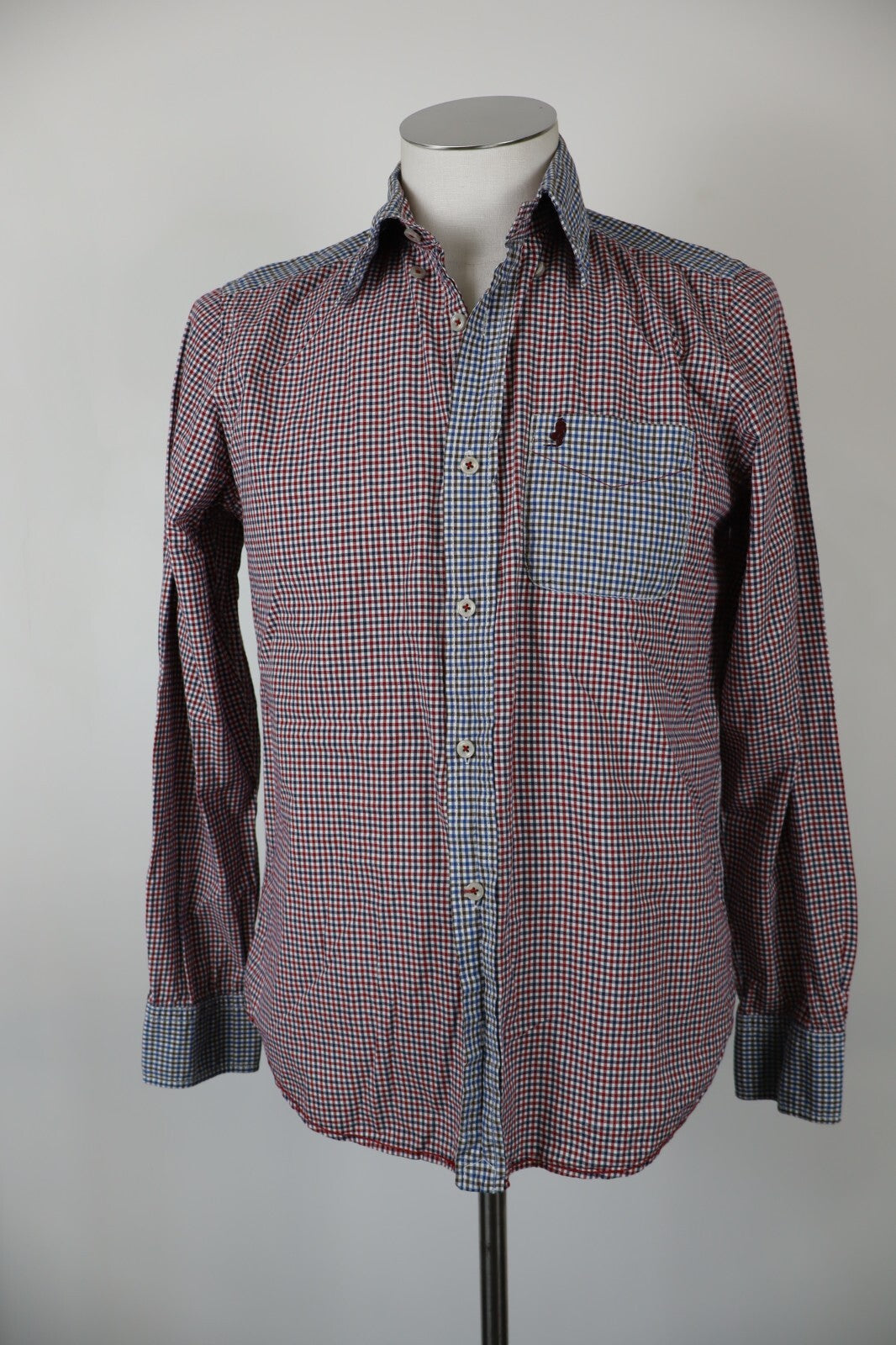 MARLBORO CLASSIC CAMICIA UOMO TG. M MAN CASUAL VINTAGE SHIRT COTONE COTTON