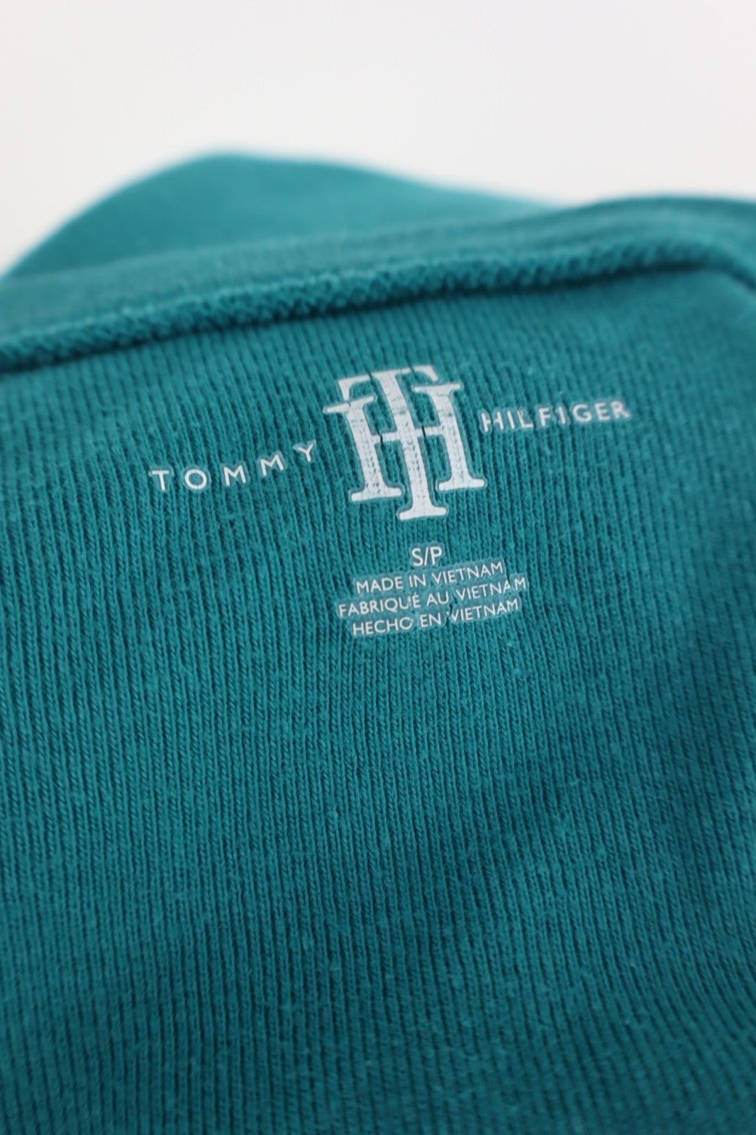 TOMMY HILFIGER MAGLIA DONNA TG. S WOMAN CASUAL VINTAGE T-SHIRT TOP COTONE