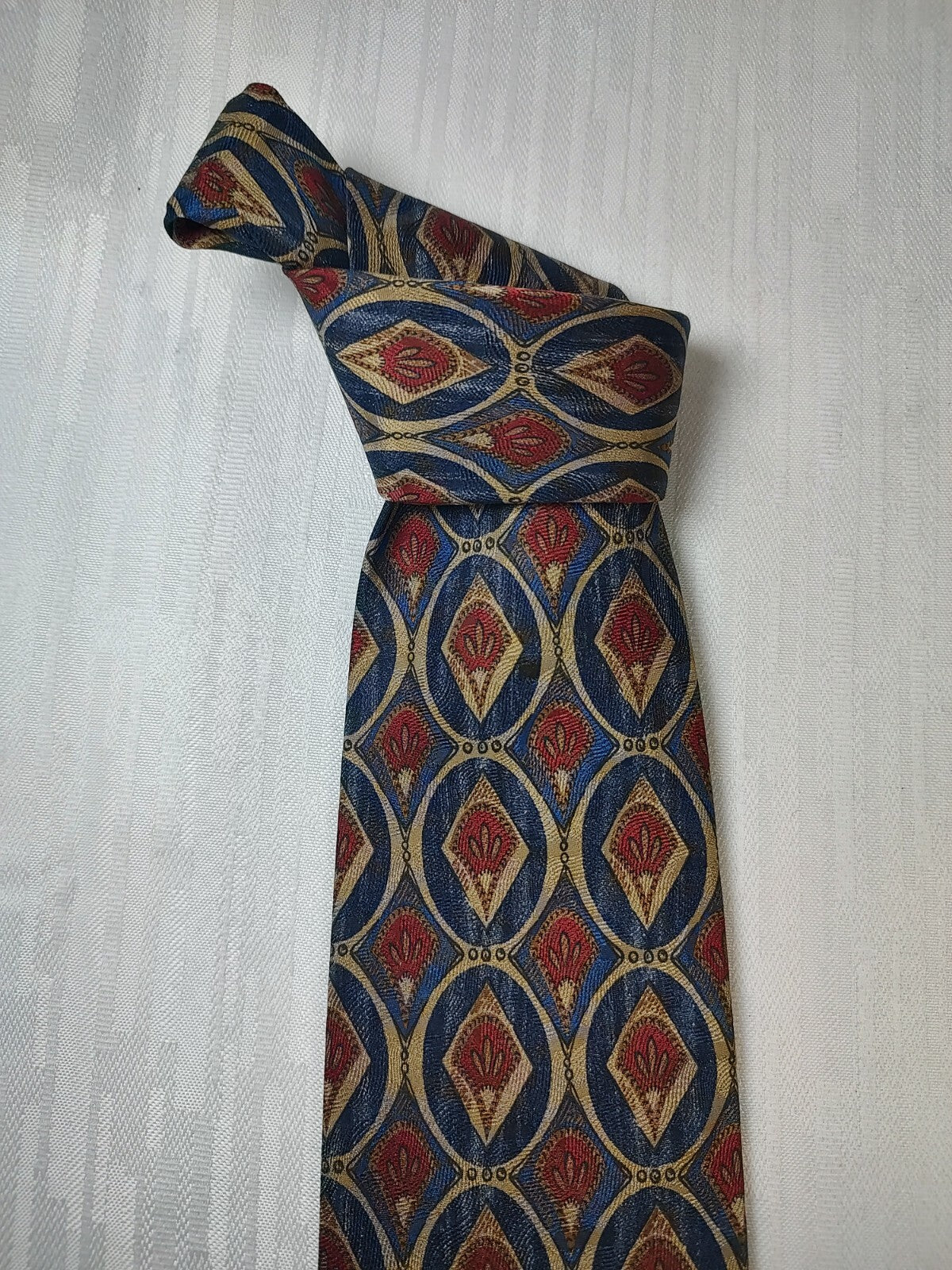 TINO COSMA 100% SILK TIE SETA CRAVATTA NECKTIE MADE IN ITALY CLASSIC