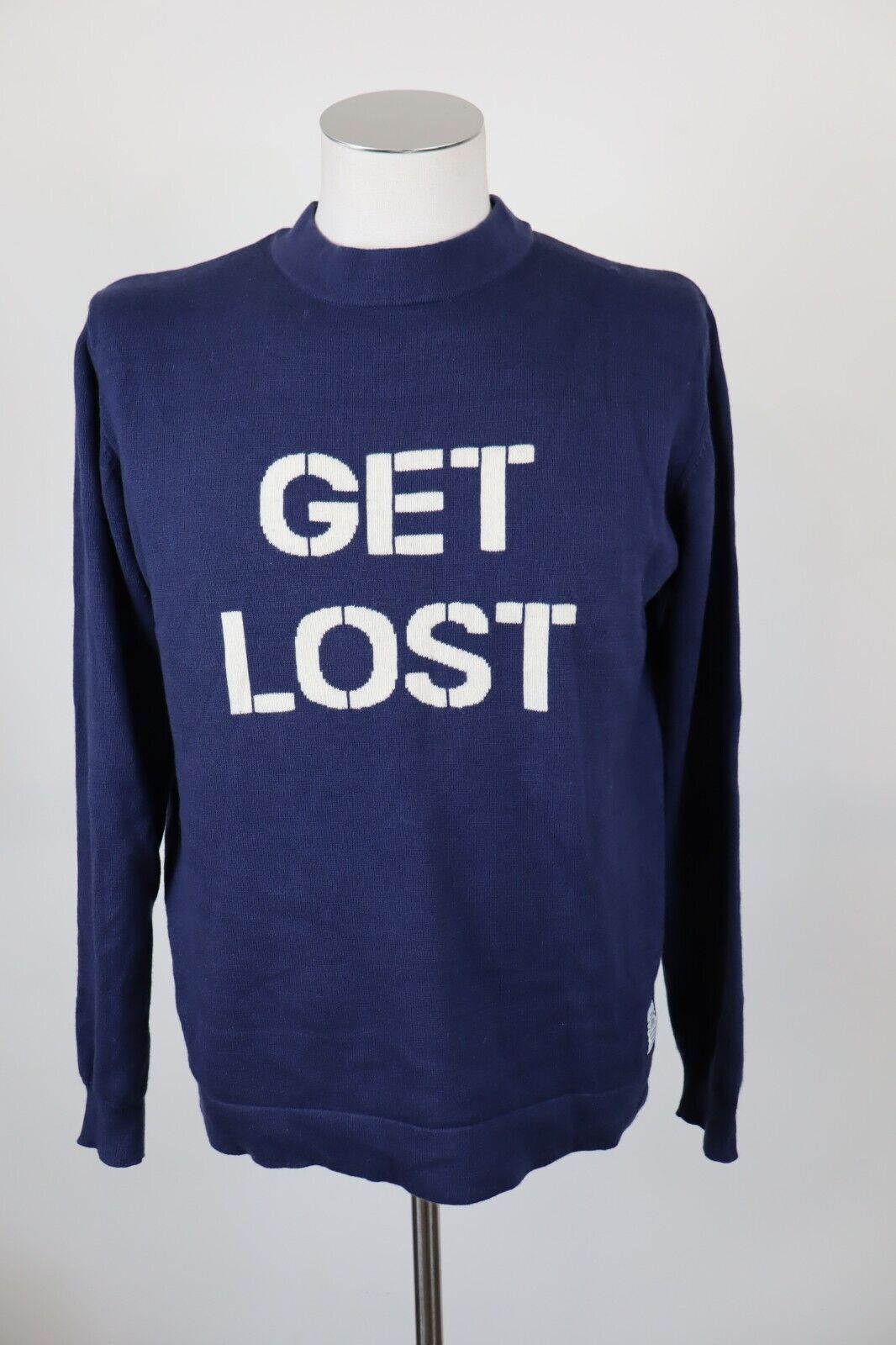 PEPE JEANS MAGLIONE MAGLIA VINTAGE UOMO Tg. L MAN SWEATER CASUAL LANA COTONE
