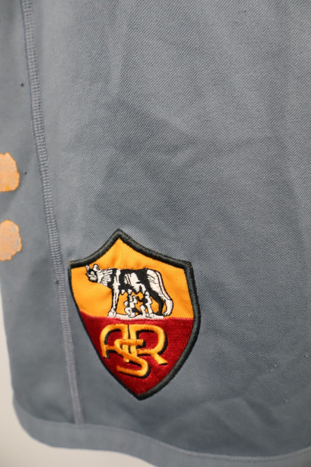 KAPPA AS ROMA PANTALONCINI CALCIO SPORT UOMO TG M VINTAGE MEN SHORTS