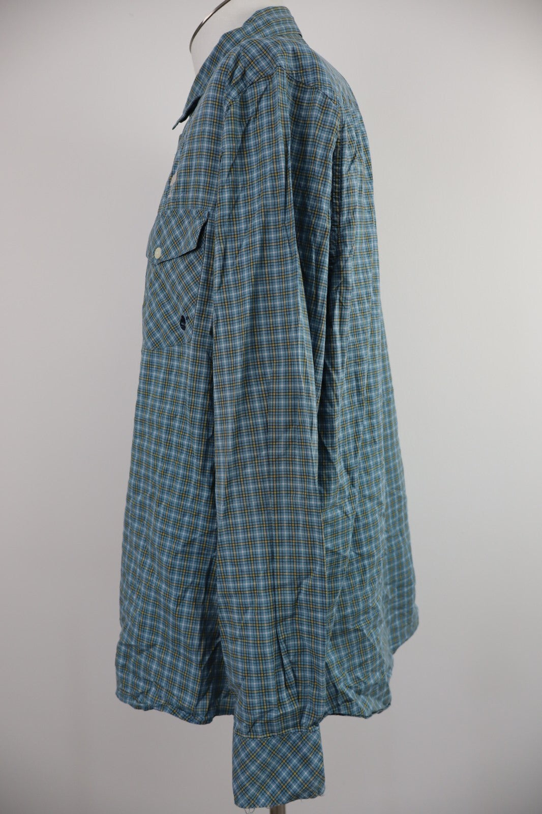 TIMBERLAND CAMICIA COTONE UOMO TG. XL MAN CASUAL VINTAGE SHIRT COTONE COTTON