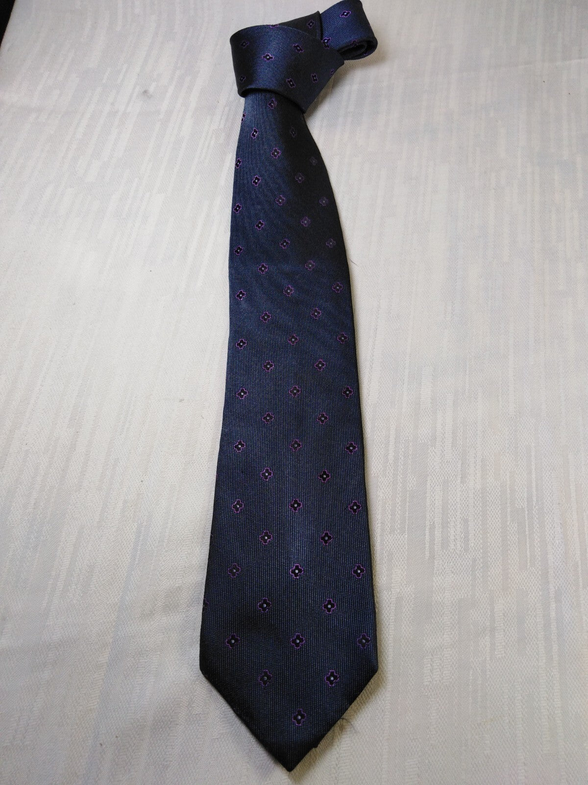 DESIREE NAPOLI 100%  SILK TIE SETA CRAVATTA NECKTIE MADE IN ITALY