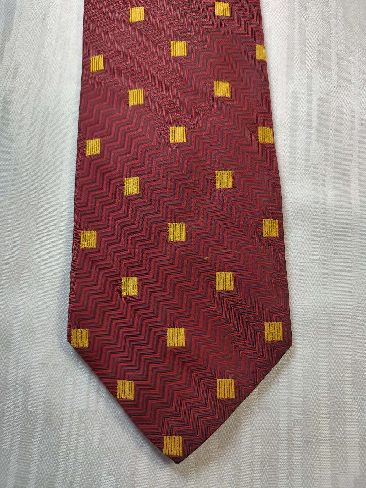 EREDI VISCONTI 100% SILK TIE SETA CRAVATTA NECKTIE MADE IN ITALY CLASSIC