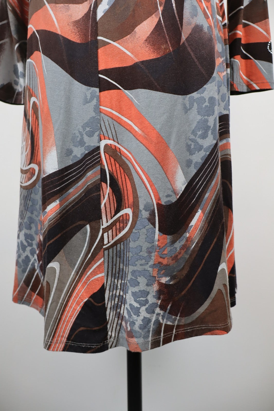 GATTINONI ROMA VESTITO ABITO MANICHE LUNGHE DONNA M WOMAN CASUAL VINTAGE DRESS