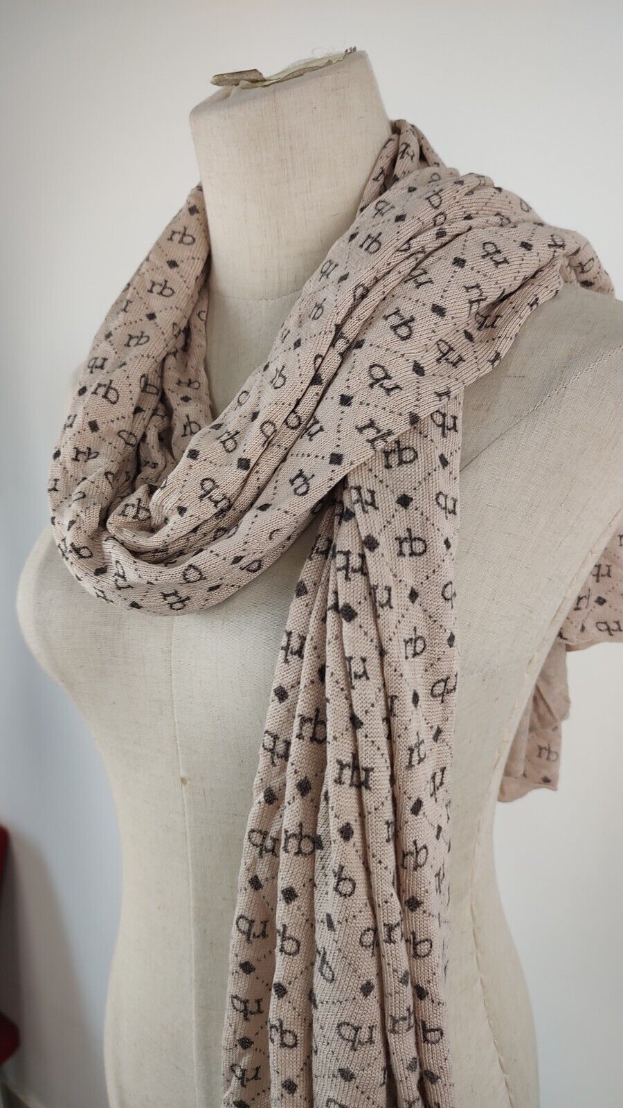 ROCCOBAROCCO SCIARPA UOMO DONNA WOMAN MAN VINTAGE CASUAL SCARF