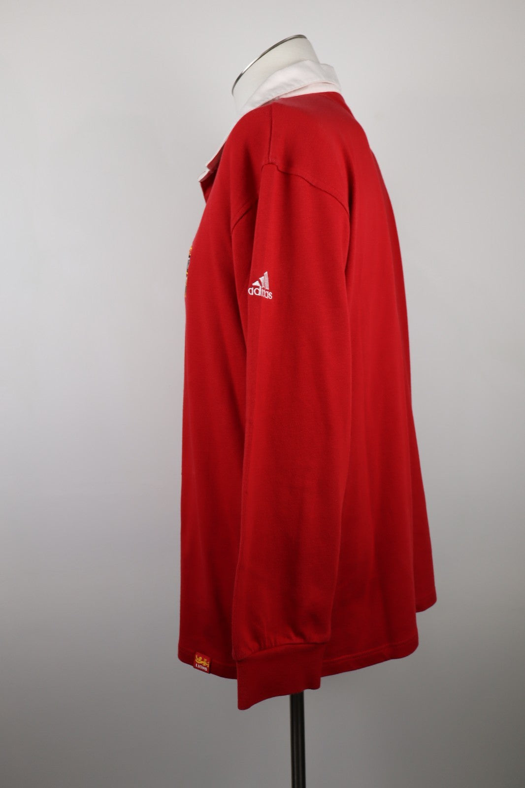 ADIDAS LIONS POLO MAGLIA RUGBY SUDAFRICA UOMO Tg L  JERSEY VINTAGE SPORT