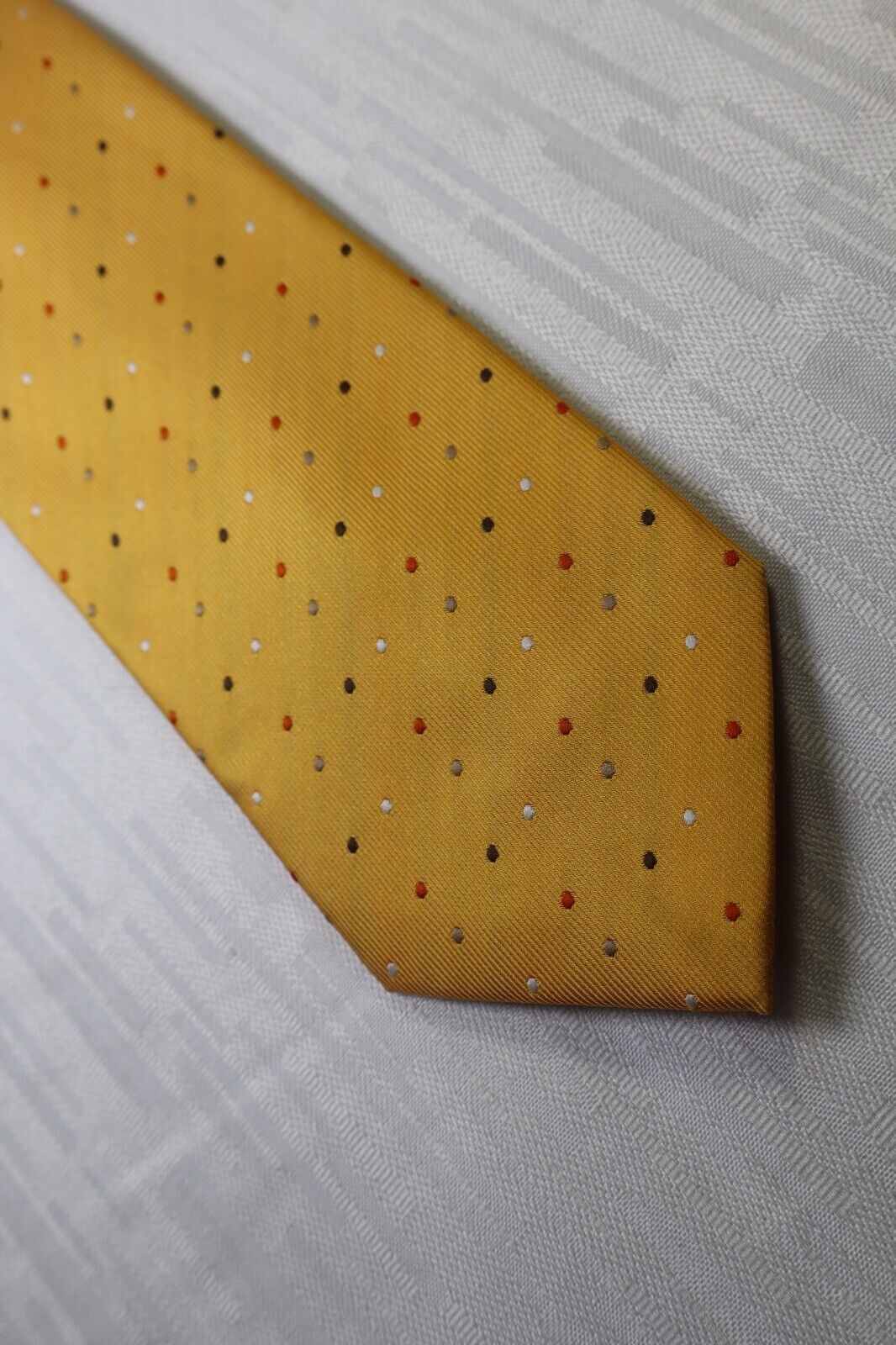 ANTONIO BASILE  SILK TIE SETA CRAVATTA NECKTIE ITALY SELF TIPPED