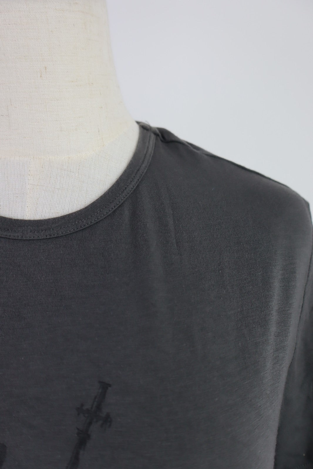 JOHN RICHMOND MAGLIA DONNA TG. XL WOMAN CASUAL VINTAGE T-SHIRT COTONE