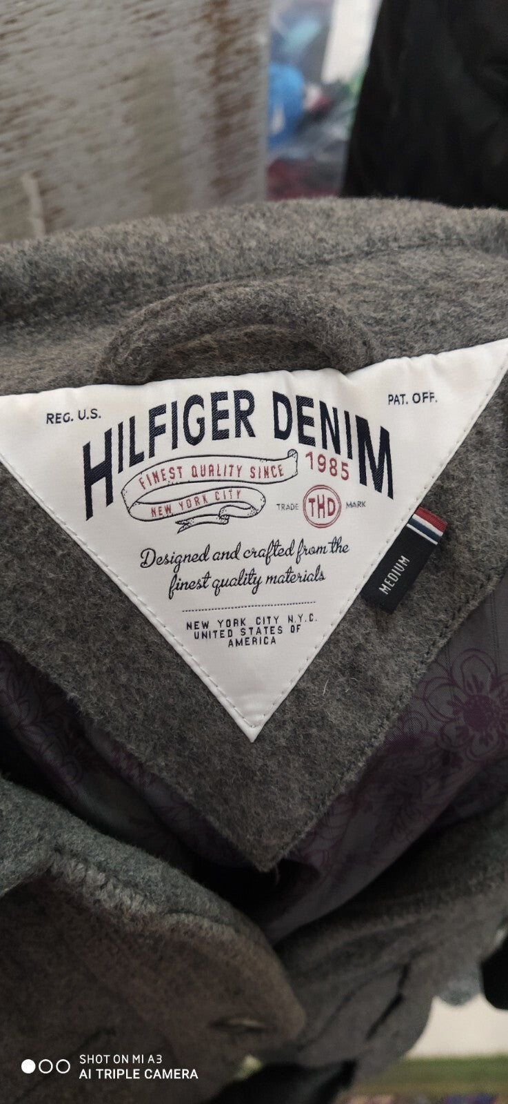 TOMMY HILFIGER GIUBBINO GIACCONE DONNA Tg M VINTAGE WOMAN JACKET CASUAL VINTAGE