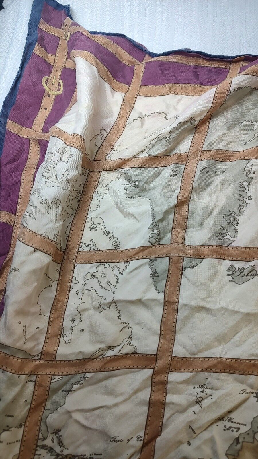 ALVIERO MARTINI FOULARD 100% SILK SETA SCARVES SCARF SQUARE MADE IN ITALY