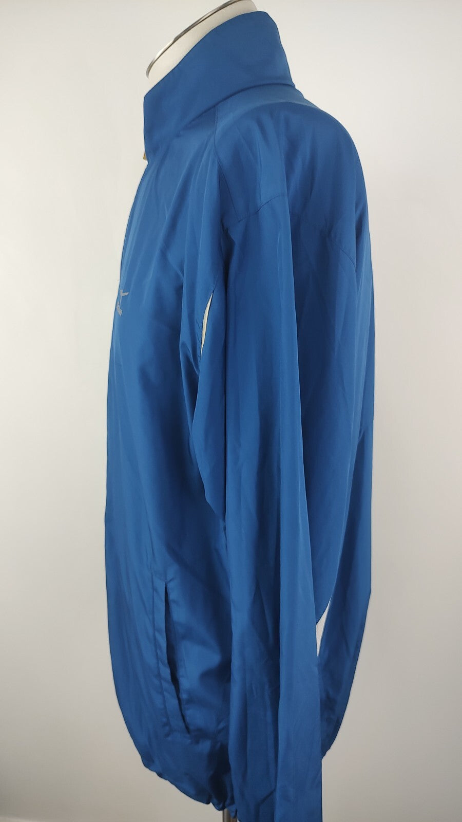 MIZUNO GIACCA SPORTIVA UOMO TG L MAN SPORT VINTAGE CASUAL JACKET POLIURETANO