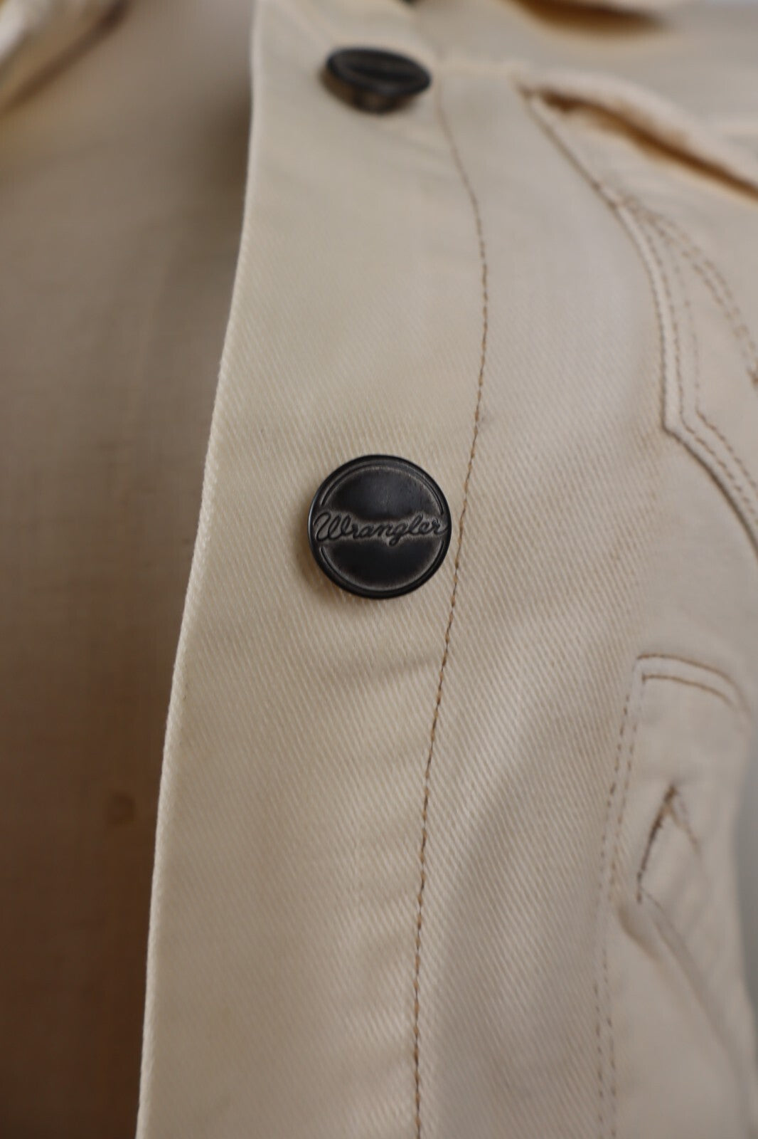 WRANGLER JEANS GIUBBINO DONNA XS WOMAN CASUAL JACKET COTONE COTTON DENIM VINTAGE