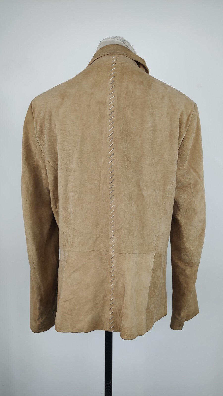 MARELLA GIACCA PELLE DI CAPRA DONNA TG. 48 WOMAN CASUAL LEATHER VINTAGE JACKET