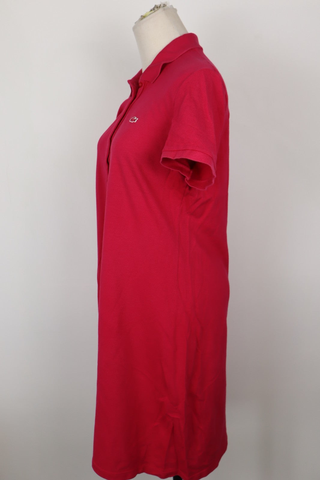 LACOSTE VESTITO POLO DONNA TG. 42 WOMAN CASUAL VINTAGE DRESS COTONE
