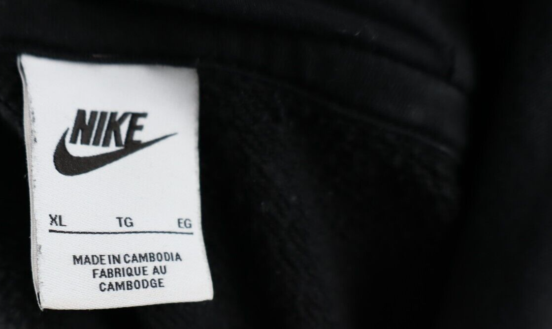NIKE FELPA DONNA Tg XL WOMAN CASUAL VINTAGE SPORT SWEATSHIRT COTONE