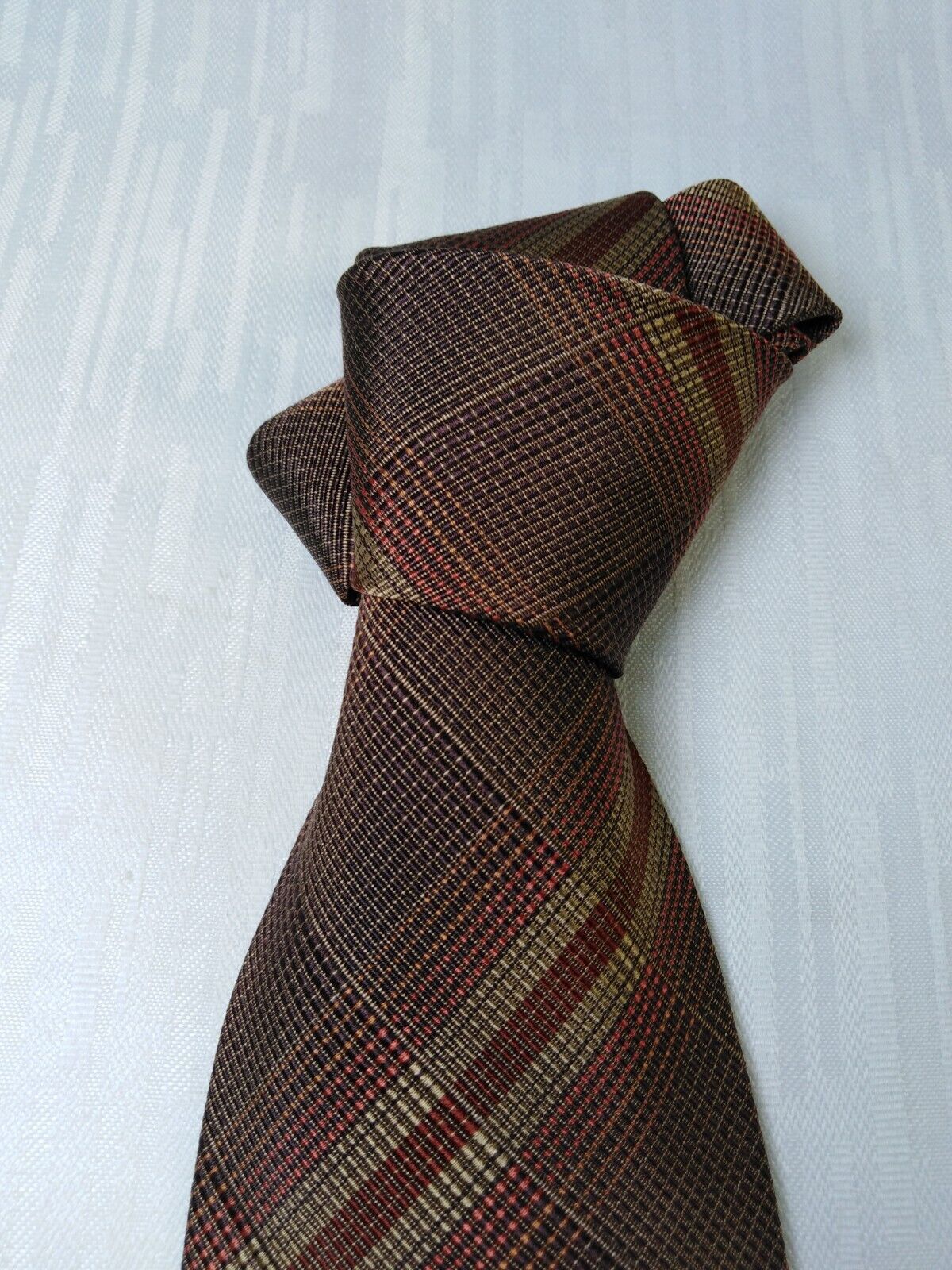 GIANFRANCO FERRE' 100% SETA SILK TIE CRAVATTA NECKTIE VINTAGE CLASSIC ITALY