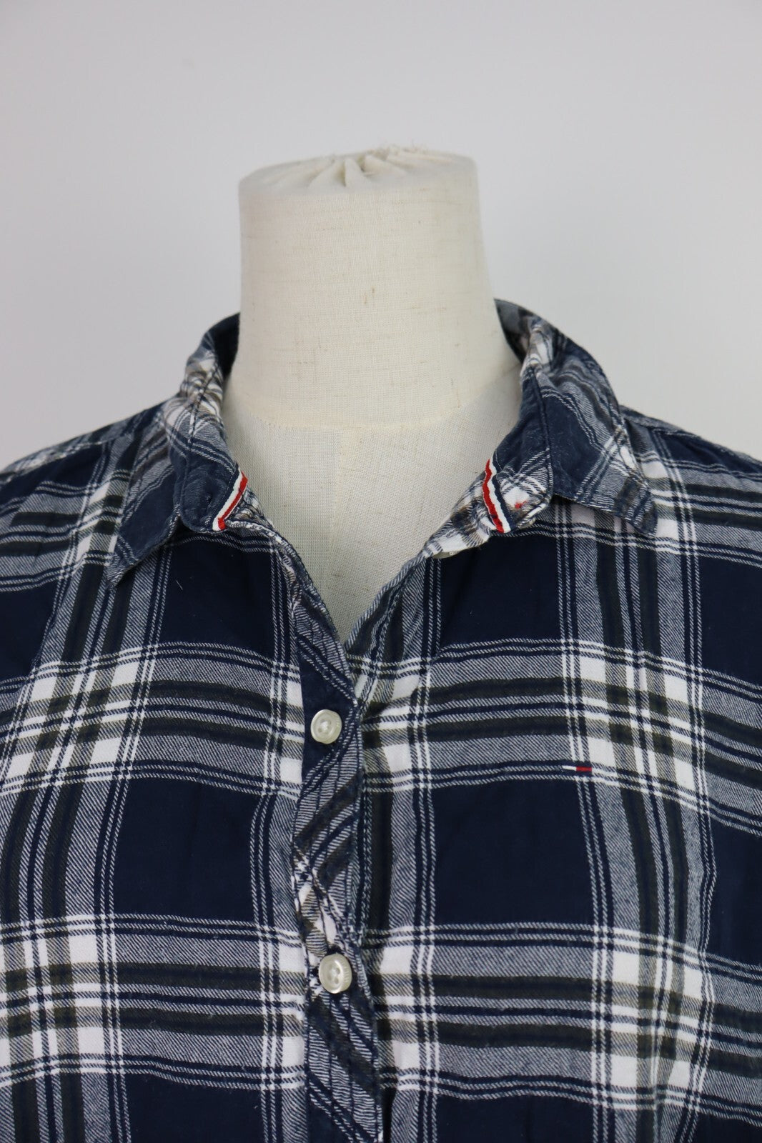 TOMMY HILFIGER CAMICIA DONNA TG. M WOMAN SHIRT CASUAL VINTAGE COTONE COTTON