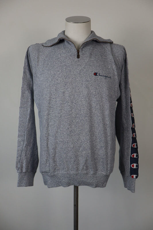 CHAMPION FELPA UOMO TG L MAN SWEATSHIRT COTONE COTTON CASUAL VINTAGE