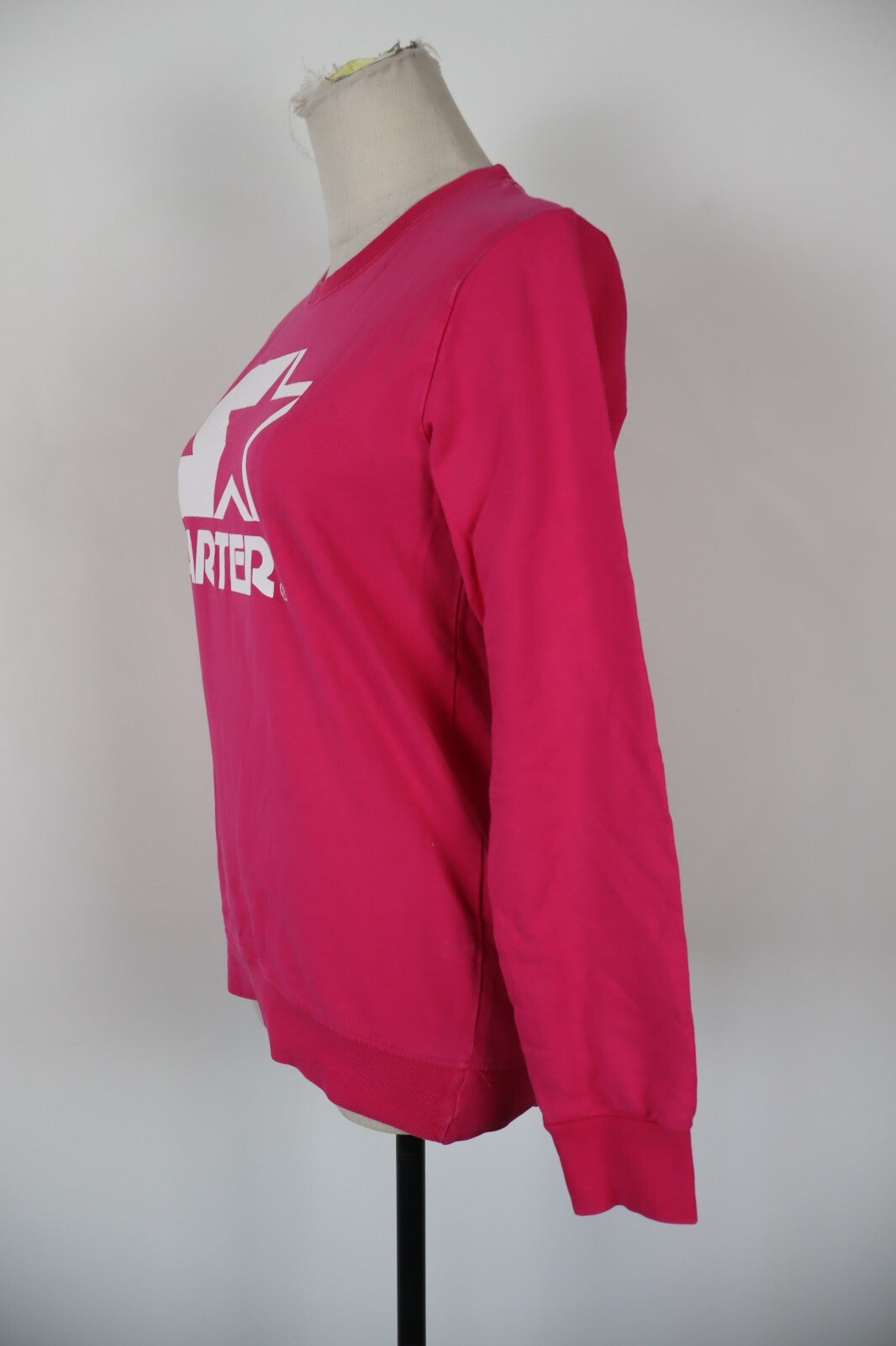 STARTER FELPA DONNA Tg XS WOMAN CASUAL VINTAGE SPORT SWEATSHIRT COTONE