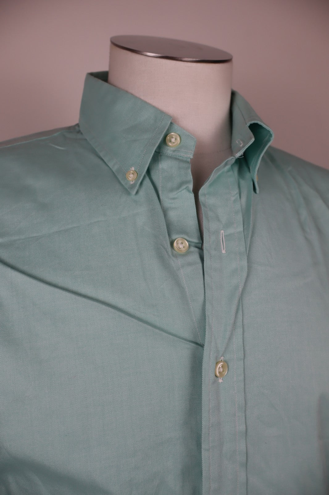 RALPH LAUREN CAMICIA UOMO M SLIM MAN CASUAL VINTAGE SHIRT COTONE MANICA LUNGA