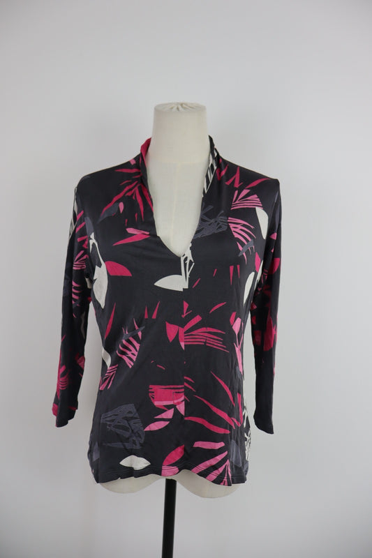 MARINA RINALDI MAGLIA DONNA TG. S WOMAN CASUAL VINTAGE T-SHIRT VISCOSA