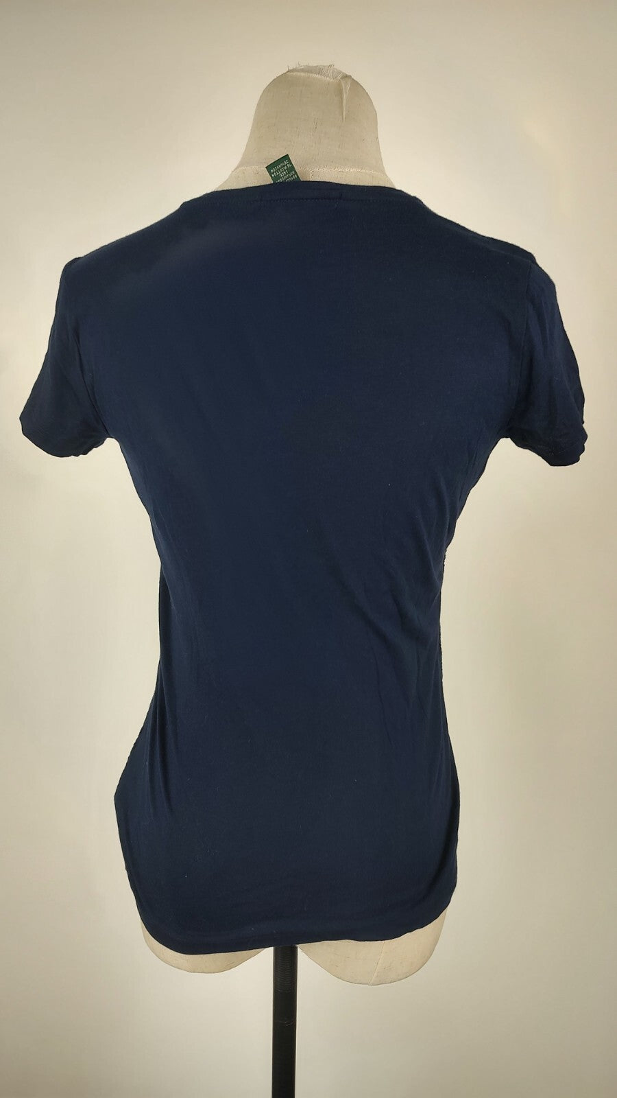 LAUREN RALPH LAUREN MAGLIA DONNA TG. XS WOMAN CASUAL VINTAGE T-SHIRT COTONE
