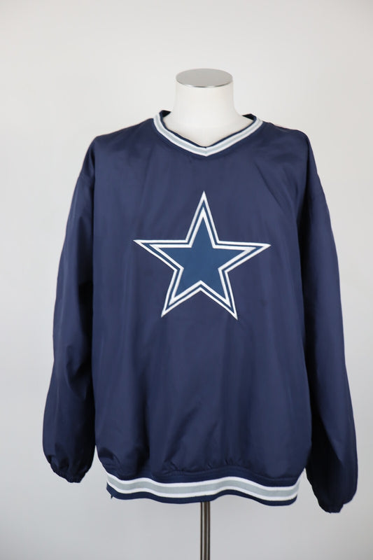 COWBOYS RUGBY FELPA MAGLIA UOMO TG L MAN SPORT  SWEATSHIRT CASUAL VINTAGE