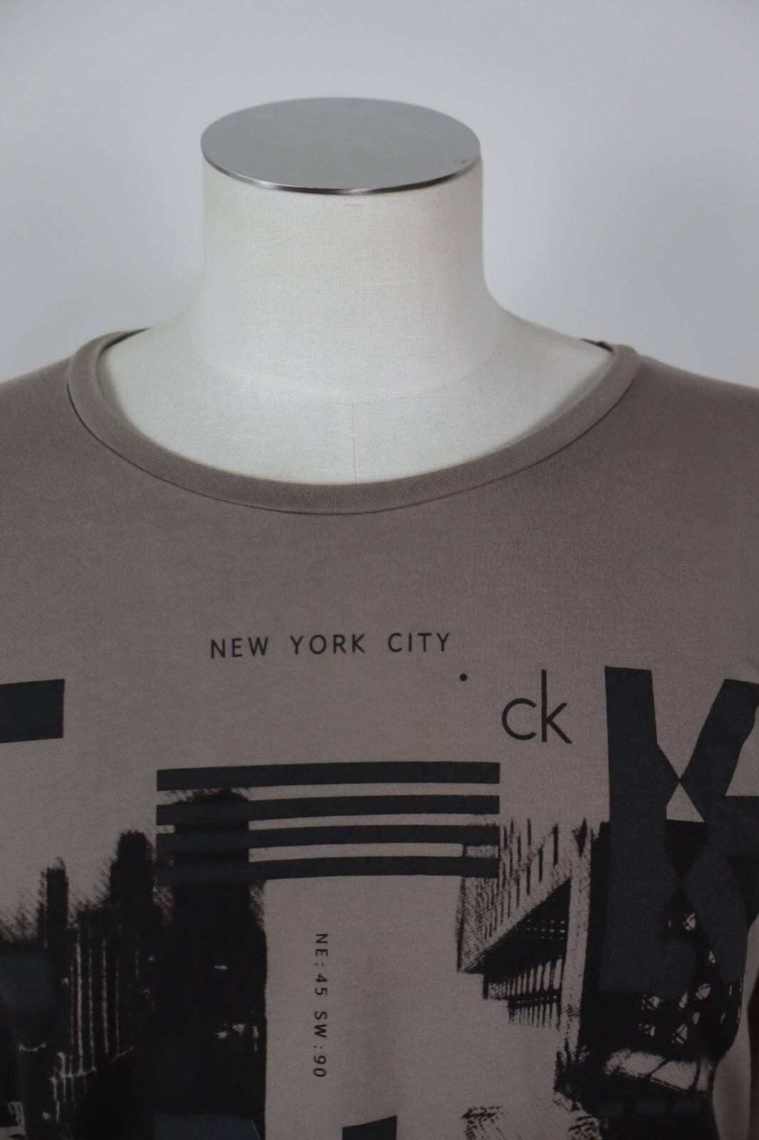 CALVIN KLEIN CK MAGLIA UOMO TG. L MAN COTONE COTTON SHIRT CASUAL VINTAGE