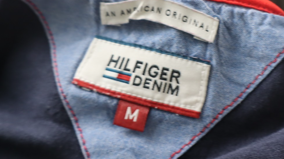TOMMY HILFIGER DENIM MAGLIA DONNA M WOMAN CASUAL VINTAGE TOP T-SHIRT COTONE