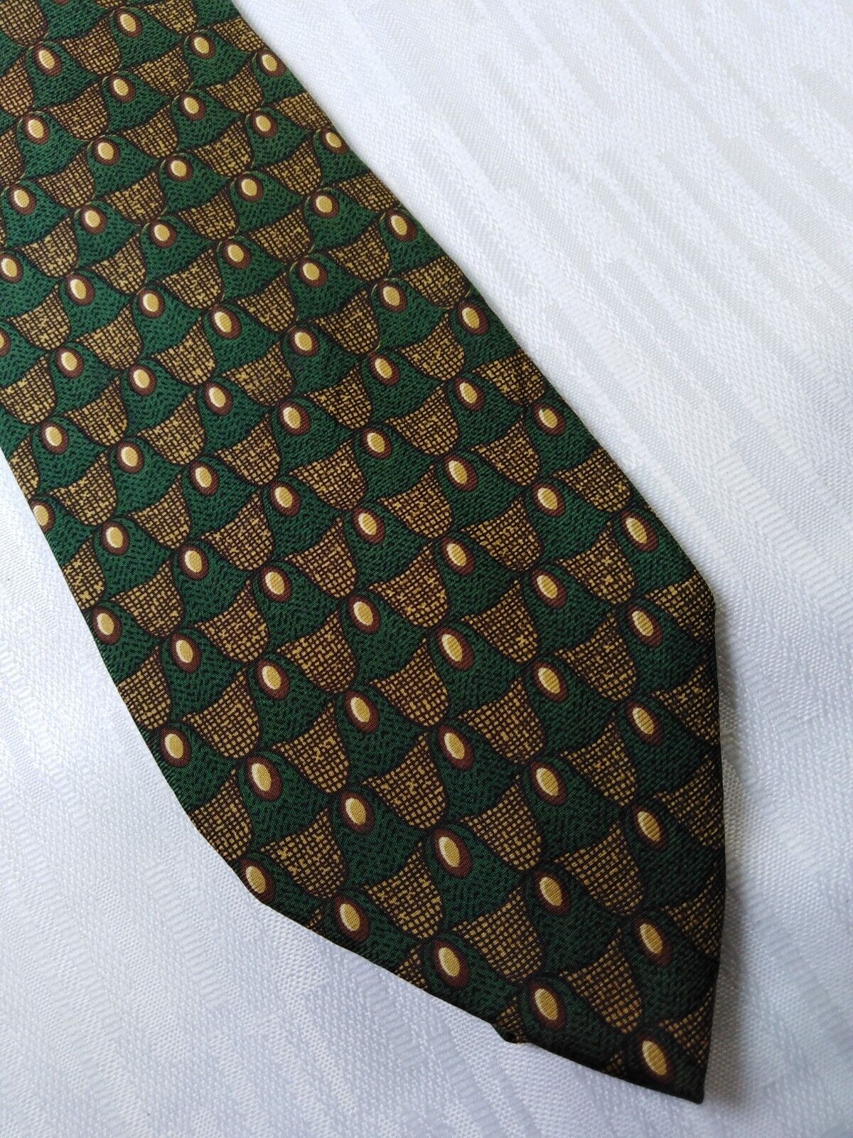 OLIVER by VALENTINO 100% SILK TIE SETA CRAVATTA NECKTIE MADE IN ITALY