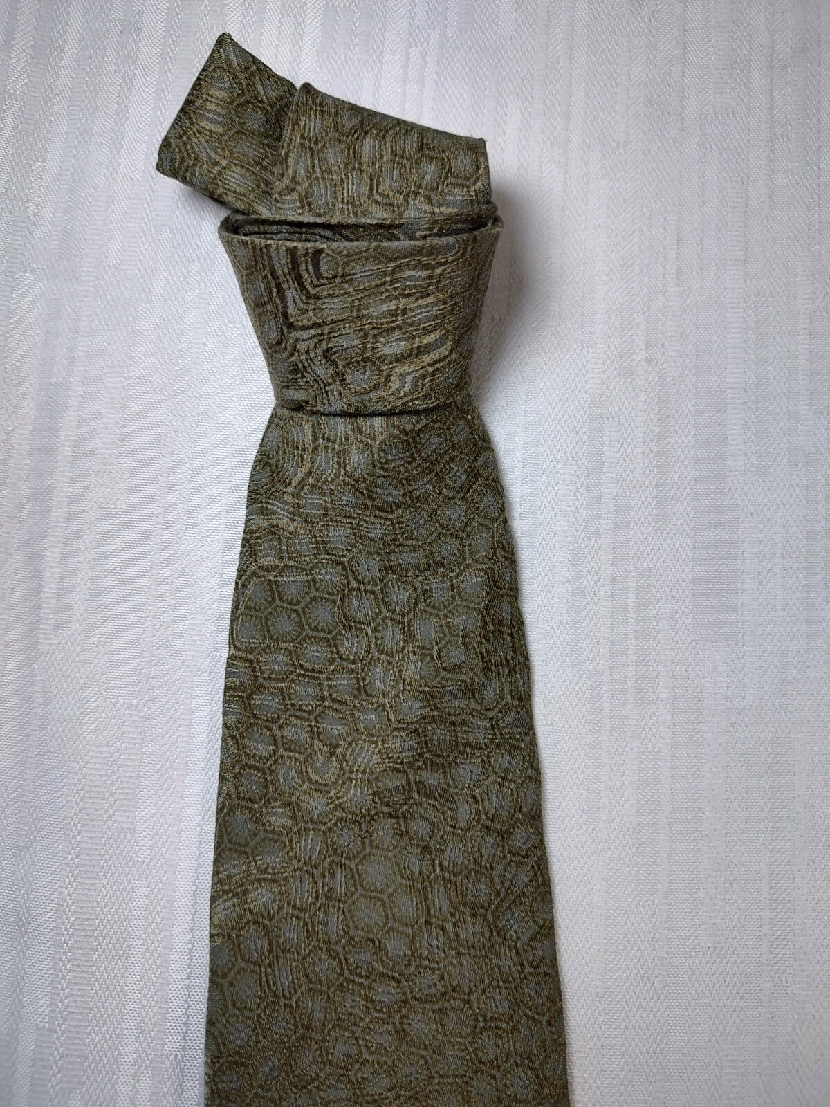 TRUSSARDI 100% SILK TIE SETA CRAVATTA NECKTIE MADE IN ITALY CLASSIC