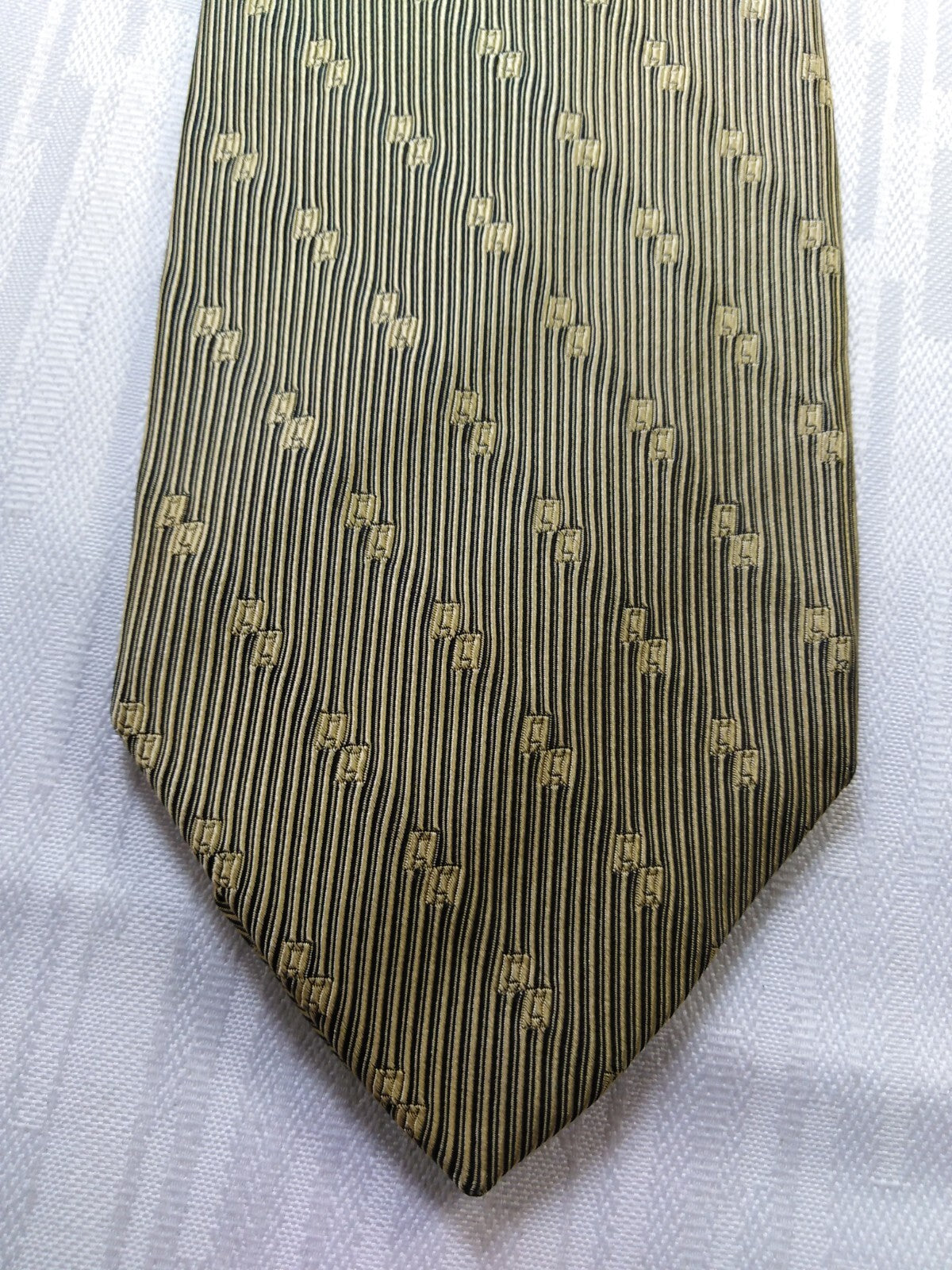 BROOKSFIELD 100% SILK TIE SETA CRAVATTA NECKTIE MADE IN ITALY CLASSIC