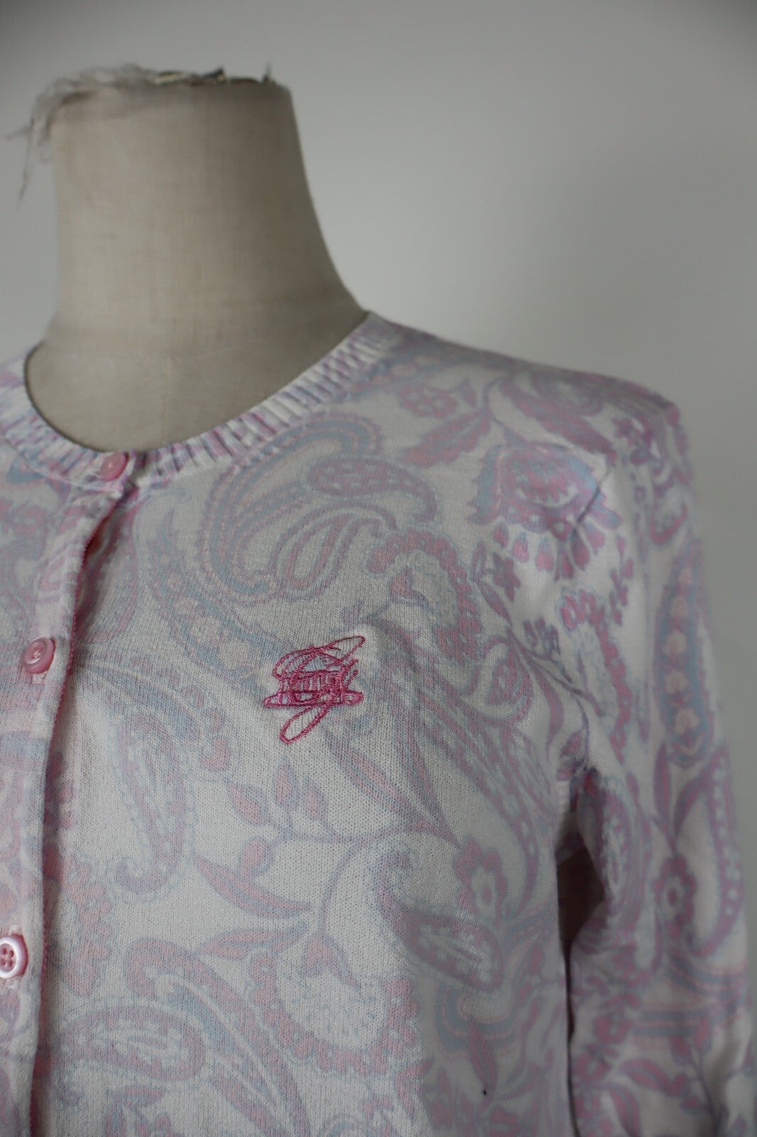 TOMMY HILFIGER MAGLIONE MAGLIA CARDIGAN COTONE DONNA Tg. S WOMAN CASUAL SWEATER