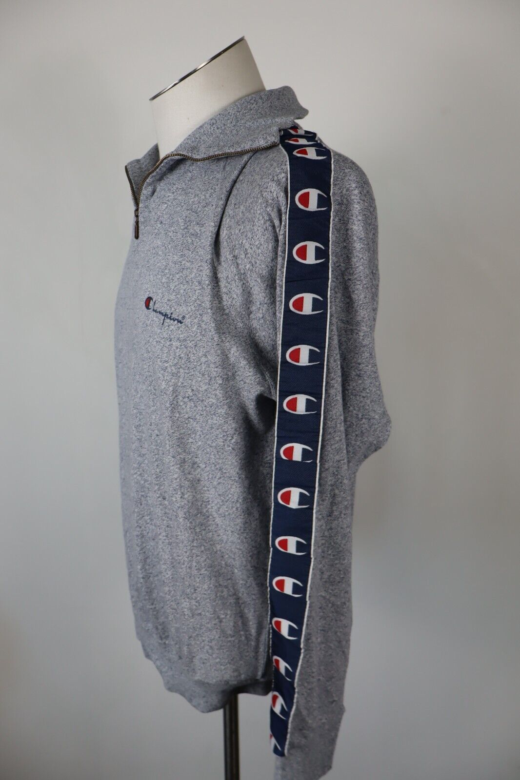 CHAMPION FELPA UOMO TG L MAN SWEATSHIRT COTONE COTTON CASUAL VINTAGE