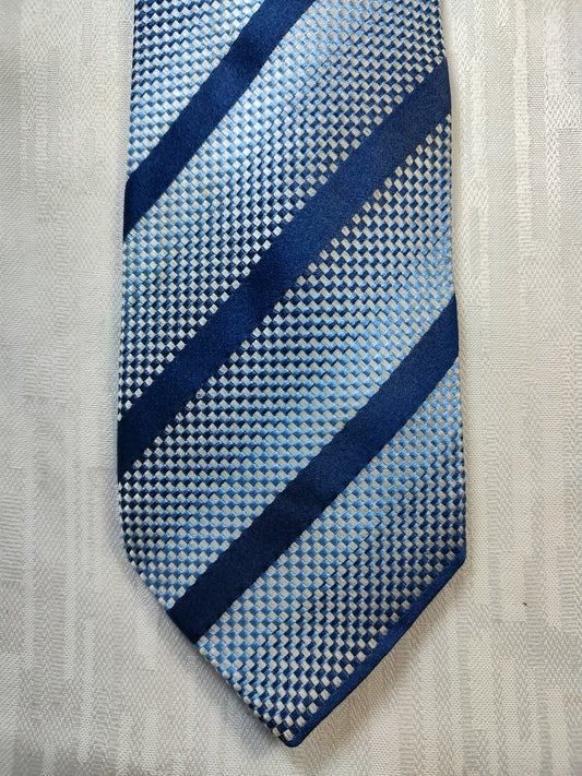 TINO COSMA 100% SILK TIE SETA CRAVATTA NECKTIE MADE IN ITALY CLASSIC