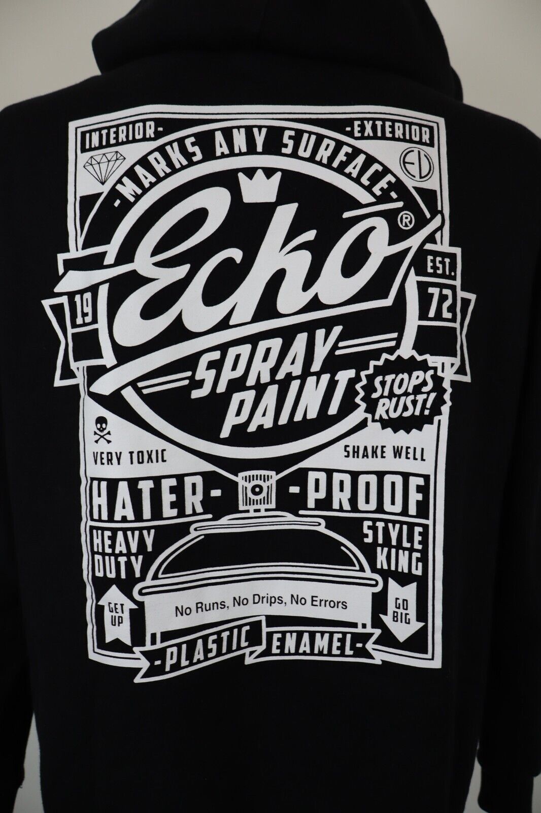 ECKO UNLTD FELPA CON ZIP MAGLIA UOMO L MAN SPORT JACKET SWEATSHIRT VINTAGE ITALY