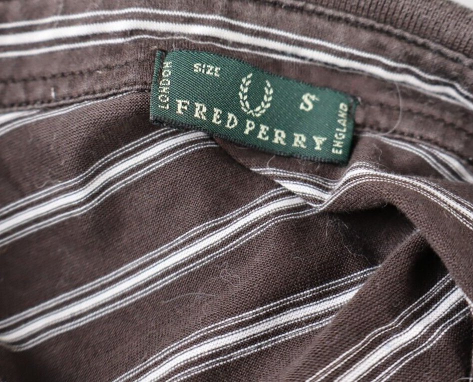 FRED PERRY POLO MAGLIA UOMO COTONE TG S MAN COTTON T-SHIRT CASUAL VINTAGE