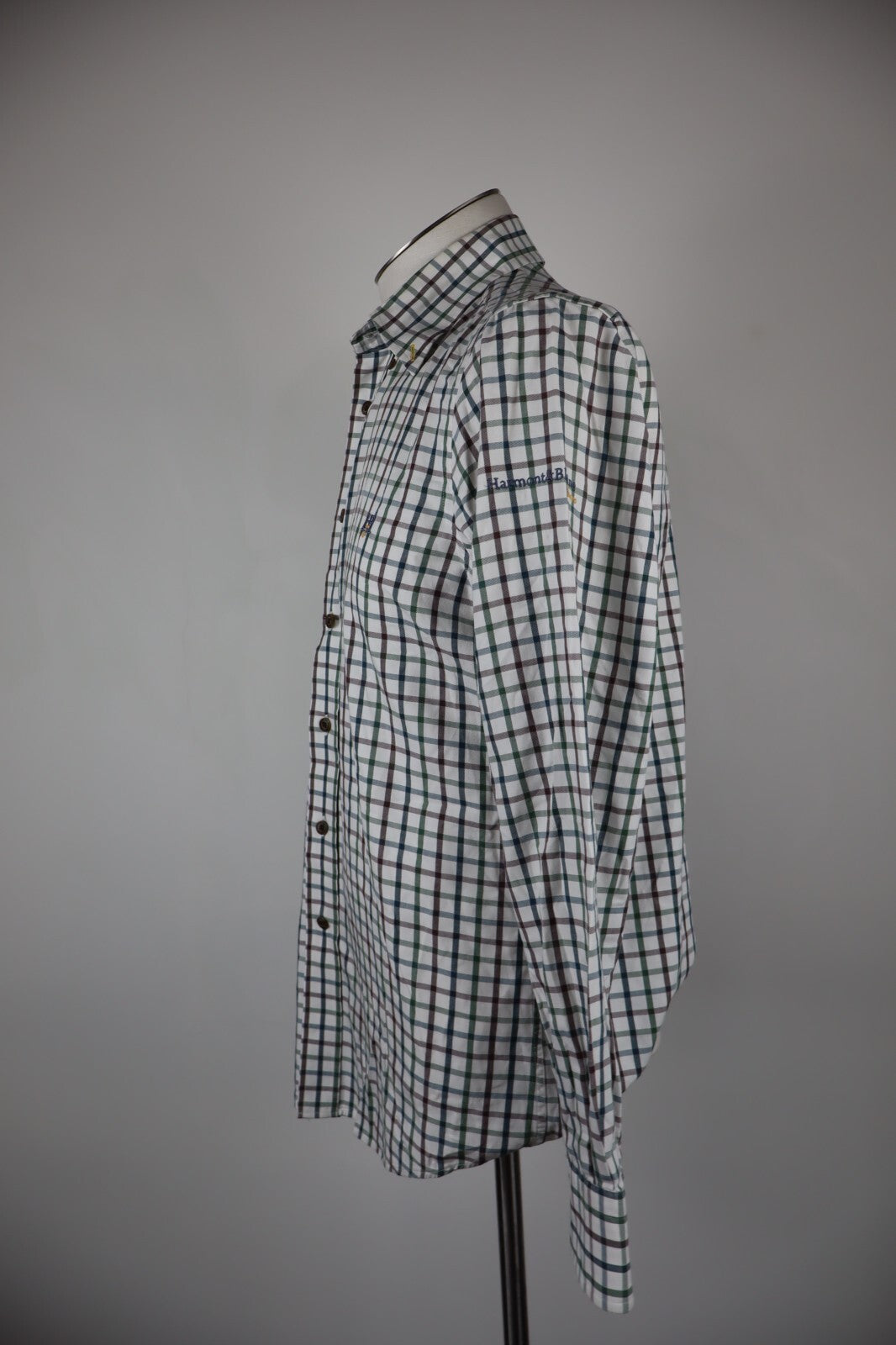 HARMONT & BLAINE CAMICIA UOMO TG. S MAN CASUAL VINTAGE SHIRT COTONE COTTON
