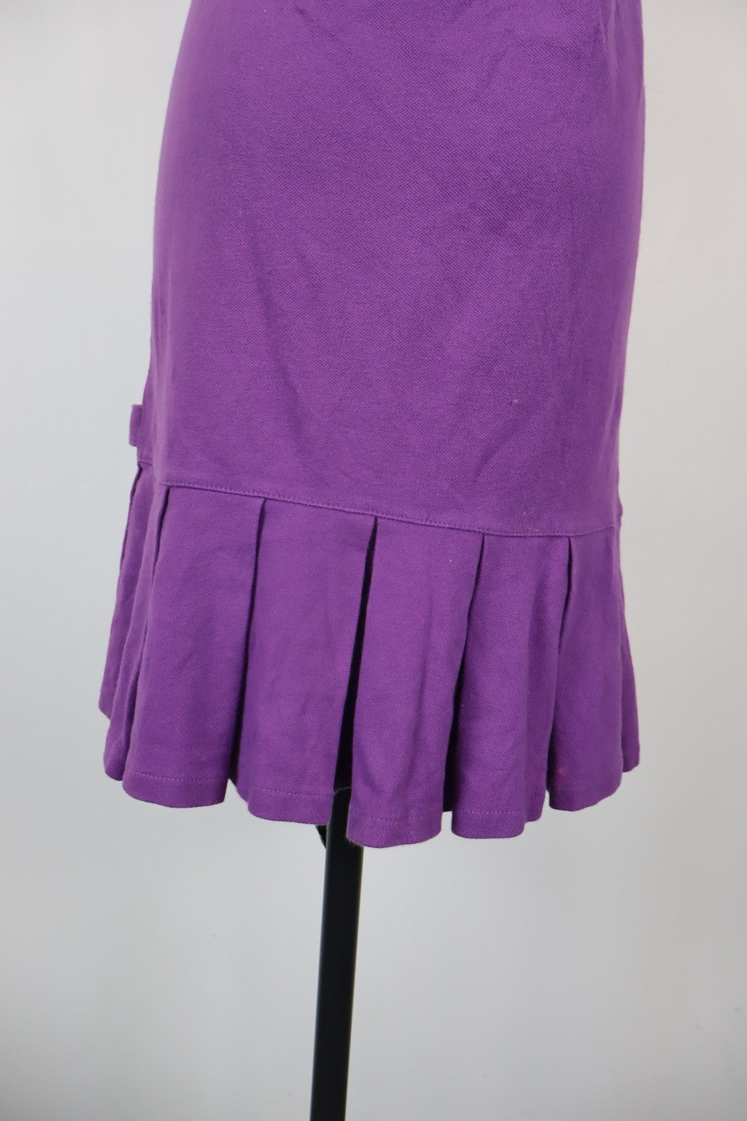 RALPH LAUREN VESTITO POLO DONNA TG. XL WOMAN CASUAL VINTAGE DRESS LOGO 2