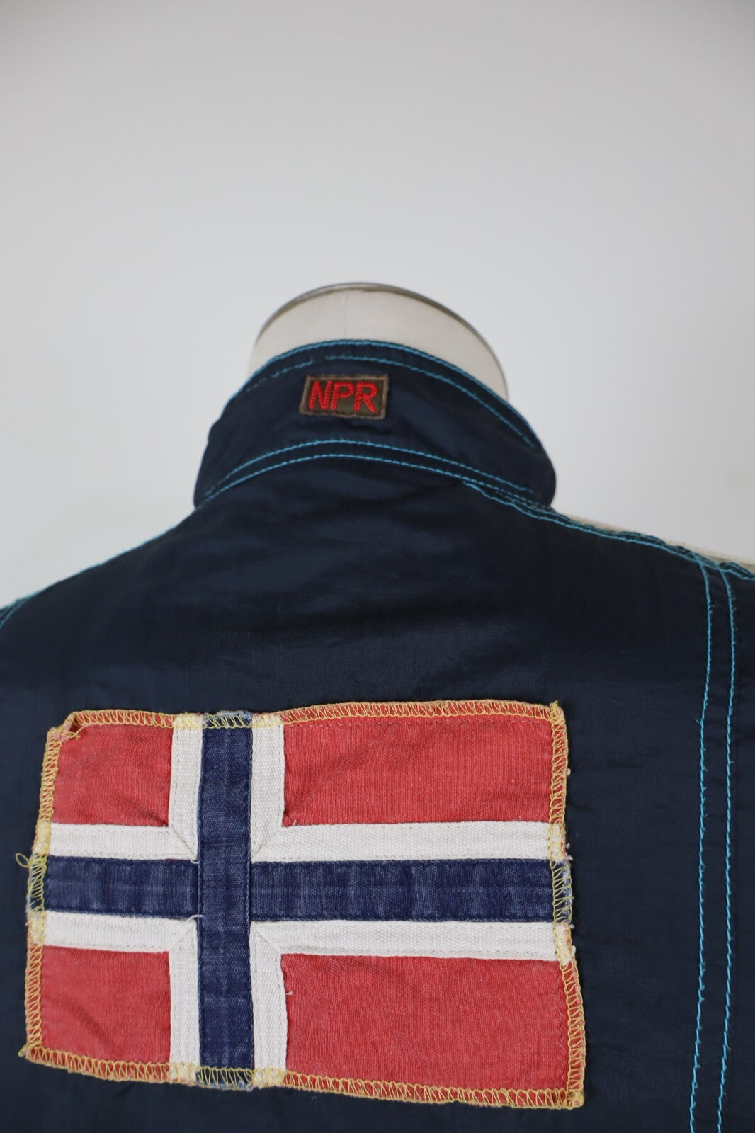 NAPAPIJRI GIUBBINO LEGGERO GIACCA RAGAZZO Tg 12 ANNI BOY CASUAL VINTAGE JACKET