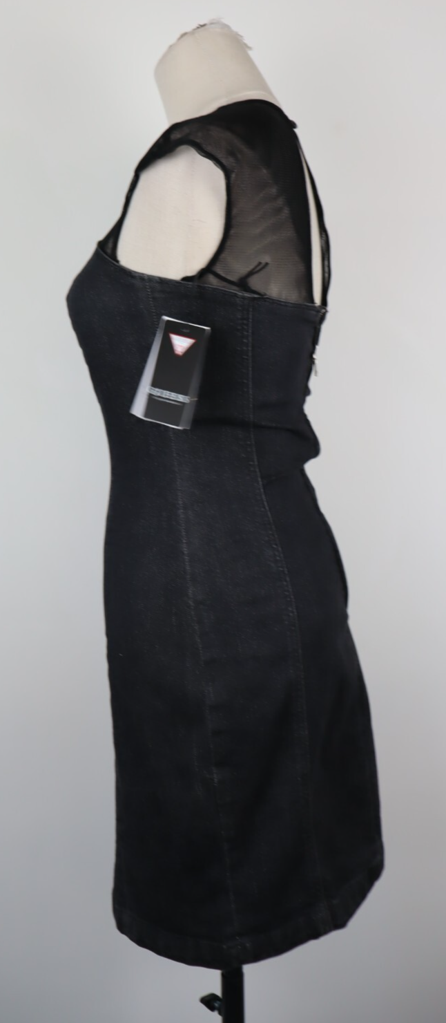 GUESS LOS ANGELES VESTITO ABITO DONNA TG. 3 WOMAN CASUAL VINTAGE DRESS CON TAG