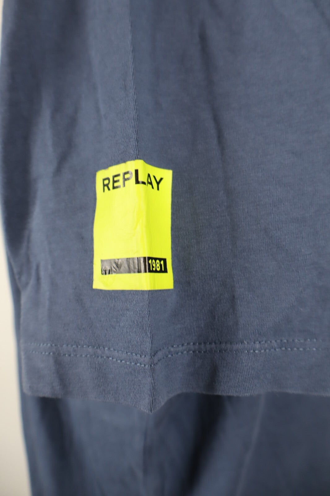 REPLAY MAGLIA UOMO TG 2XL MAN T-SHIRT CASUAL VINTAGE COTONE COTTON