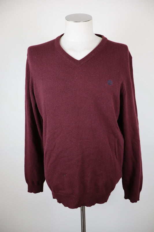 TIMBERLAND MAGLIONE LANA WOOL VINTAGE UOMO Tg. M MAN SWEATER CASUAL